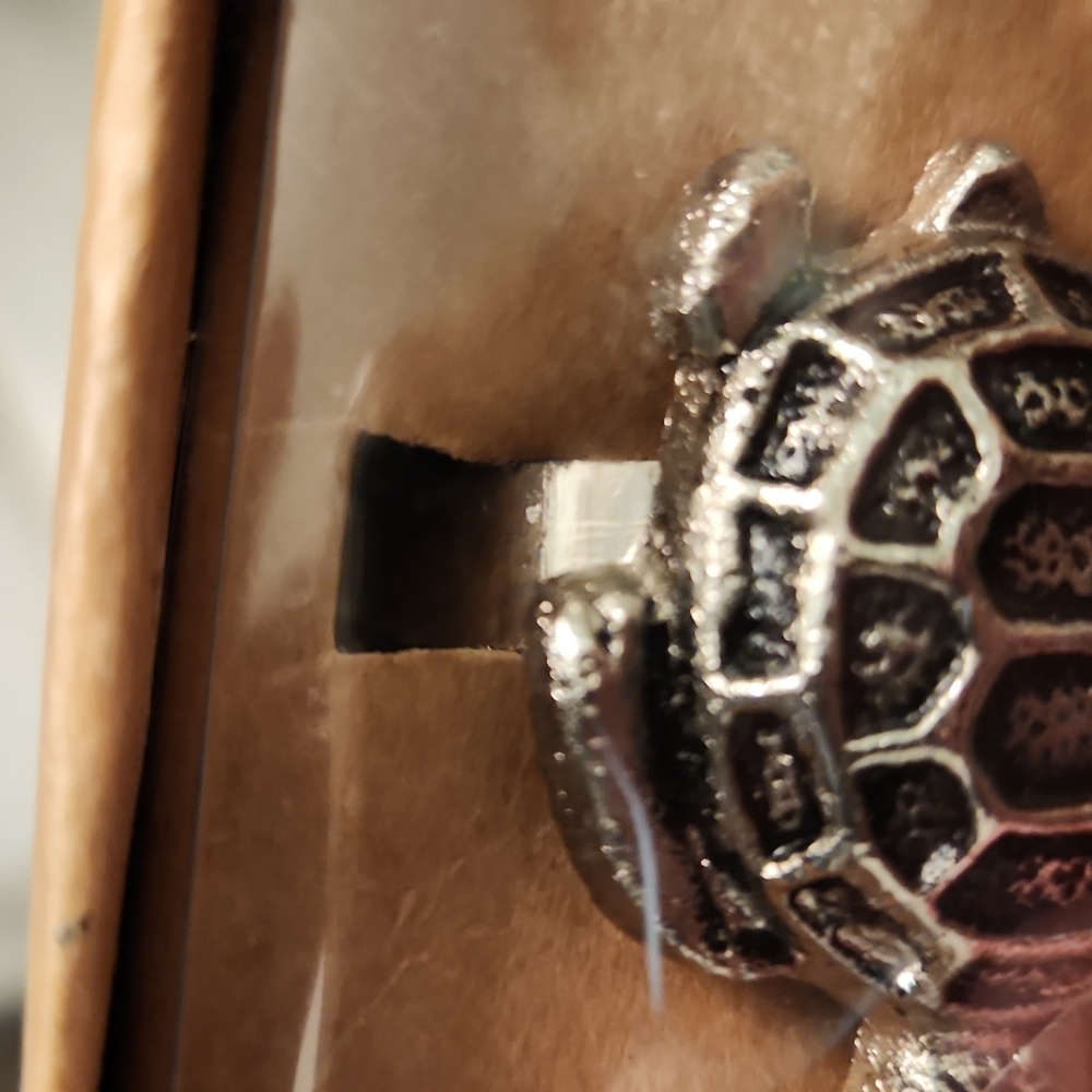 Storehouse Silver Turtle Napkin Rings - Picture 4 of 4